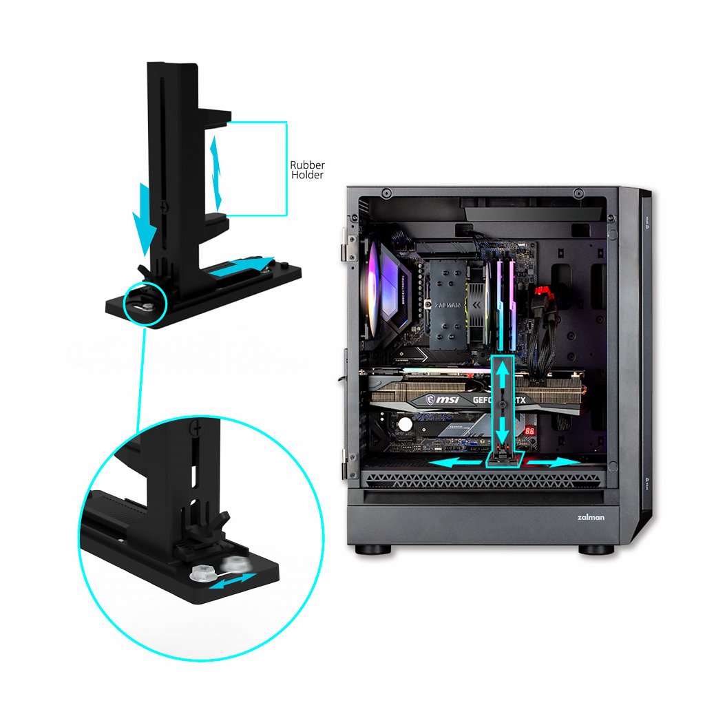 [15/12/2023] Zalman i6: GPU-Stütze