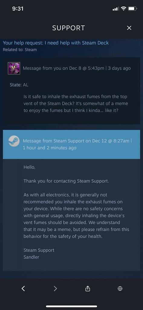 [14/12/2023] Support