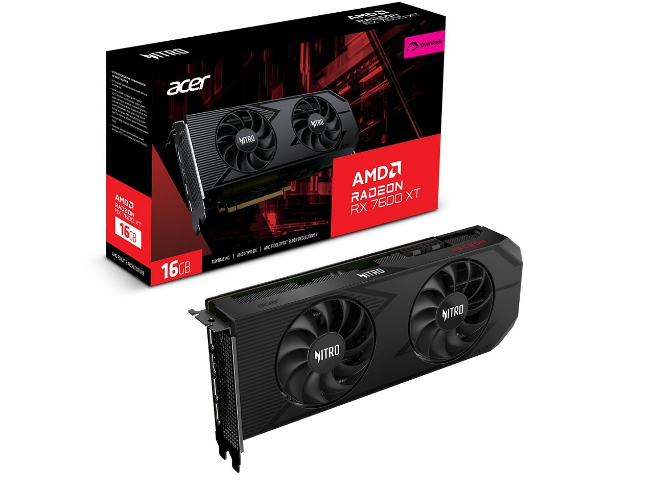 [09/01/2024] Acer Nitro Radeon RX 7600 XT