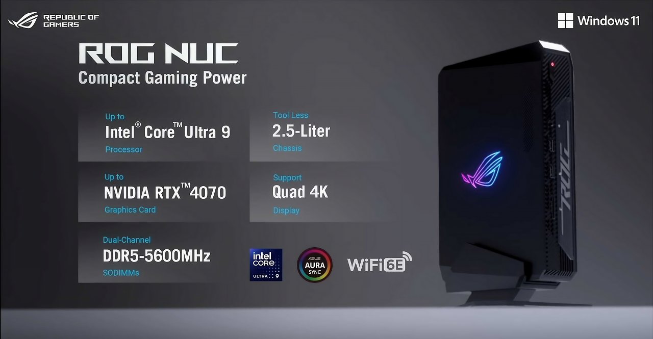 [09/01/2024] Asus ROG NUC