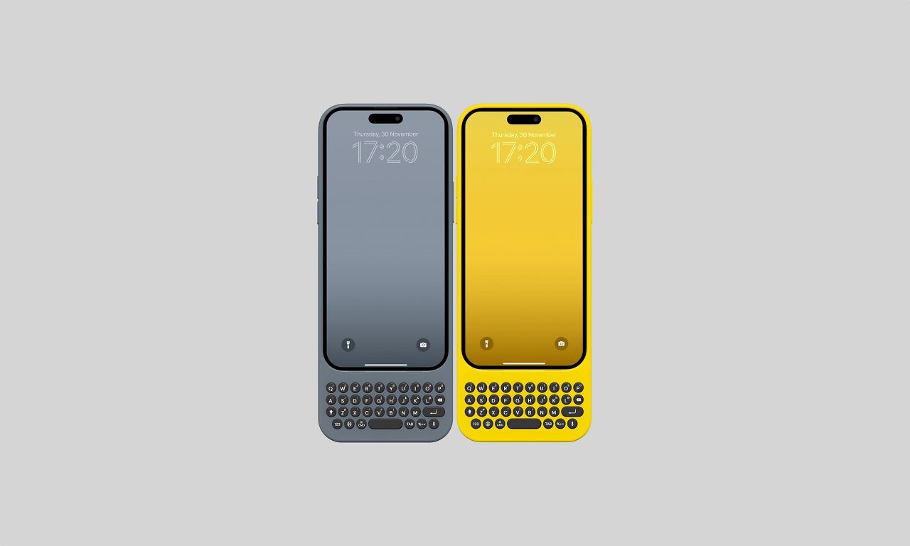 [05/01/2024] Das Clicks Creator Keyboard macht das iPhone zum Blackberry, indem sie eine physische Tastatur hinzufügt.&nbsp;