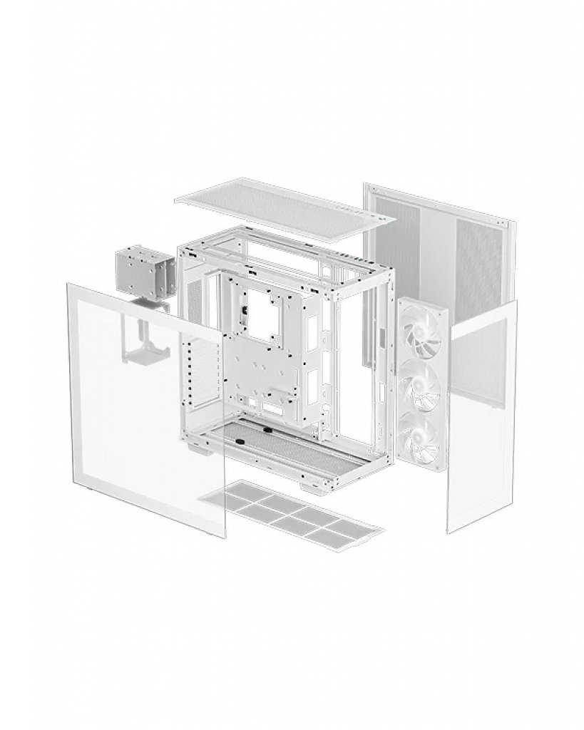 [23/01/2024] Deepcool CH780: Neues Premium-Gehäuse mit Glaspanorama ab 180 Euro (10)