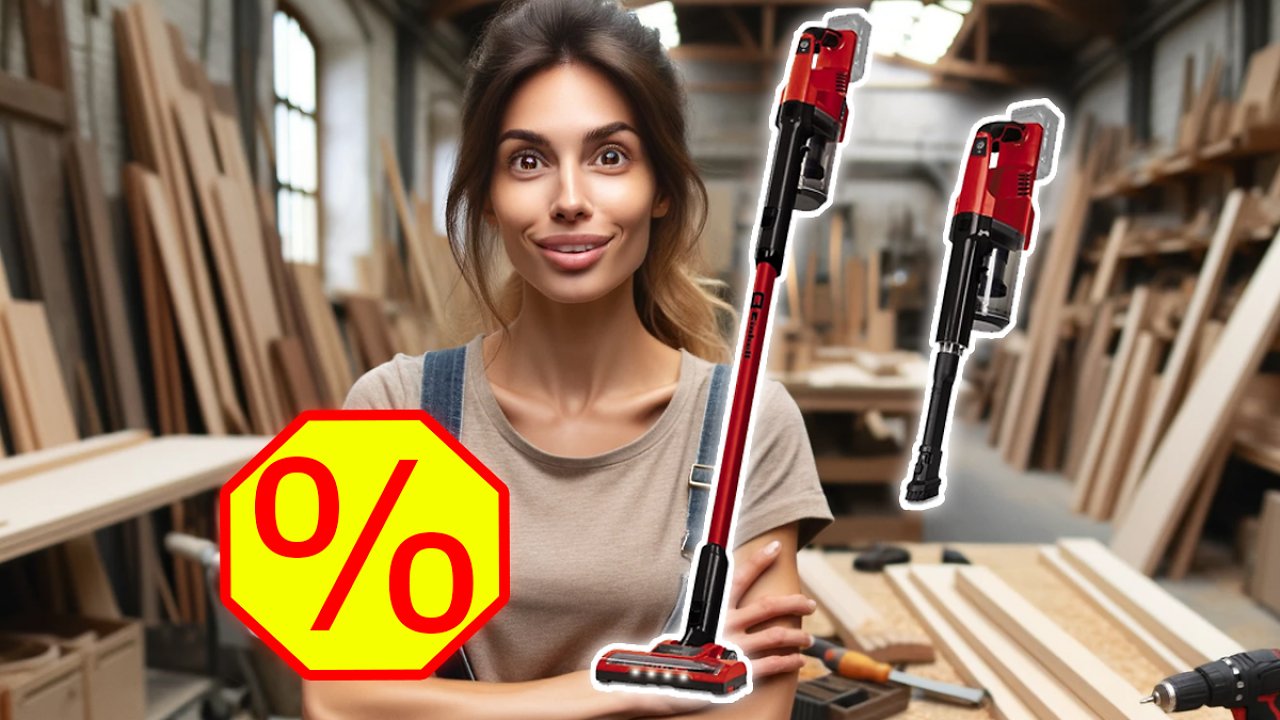[15/01/2024] Nirgendwo günstiger: Einhell Akku-Staubsauger für 18V-Akkus stark reduziert bei Amazon
