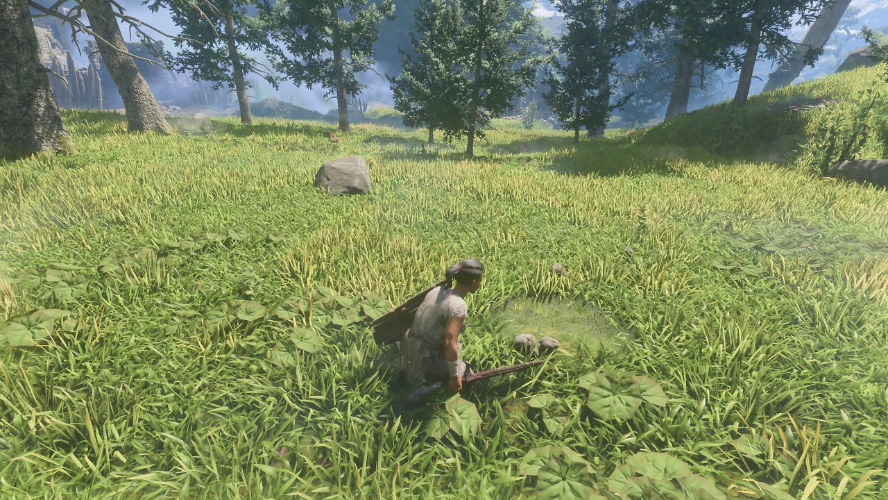 [25/01/2024] Enshrouded Early Access – ... bleibt eine kahle Stelle in dem dichten Grün. Nach einigen Sekunden sprießen neue Halme&nbsp;...