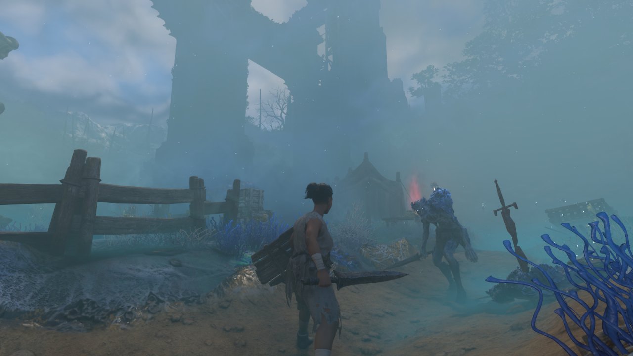 [25/01/2024] Enshrouded Early Access – Die Umgebungen wurden (unter Zuhilfenahme einiger prozeduraler Tools) handgefertigt und laden zum Erkunden ein. Allzu Unvorsichtige ersticken indes im Miasma oder laufen hochstufigen Gegnern über den Weg, in diesem Fall beißt Ihre Spielfigur flott ins Gras, wird am letzten Flammenschrein wiederbelebt und verliert einige Ausrüstungstücke, die sie daraufhin wiederbeschaffen müssen. Soulslike-Lite.