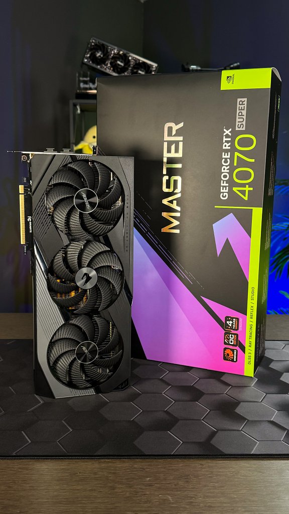 [16/01/2024] Gigabyte Aorus Geforce RTX 4070 Super Master