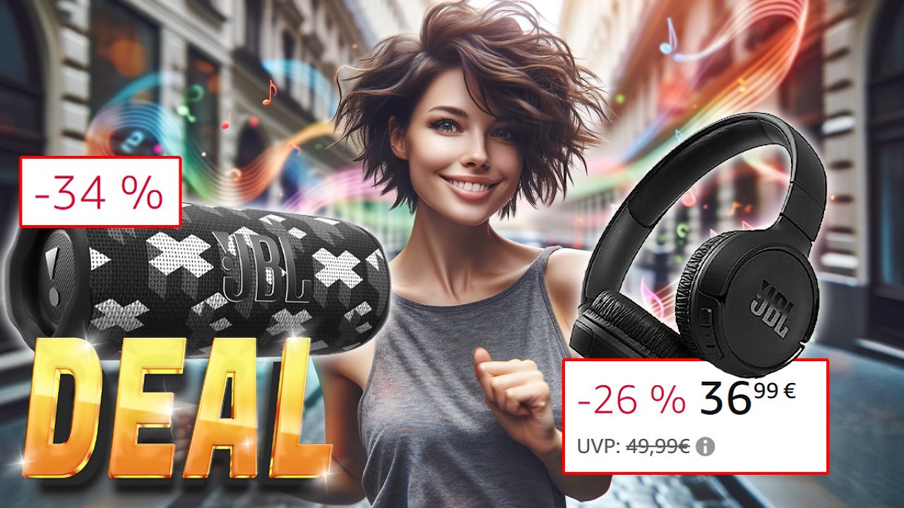 [22/01/2024] JBL Knallerpreise bei Amazon: JBL Bluetooth Over-Ear-Kopfhörer für unter 37 Euro im Angebot - Bereits 5.000 Mal verkauft!