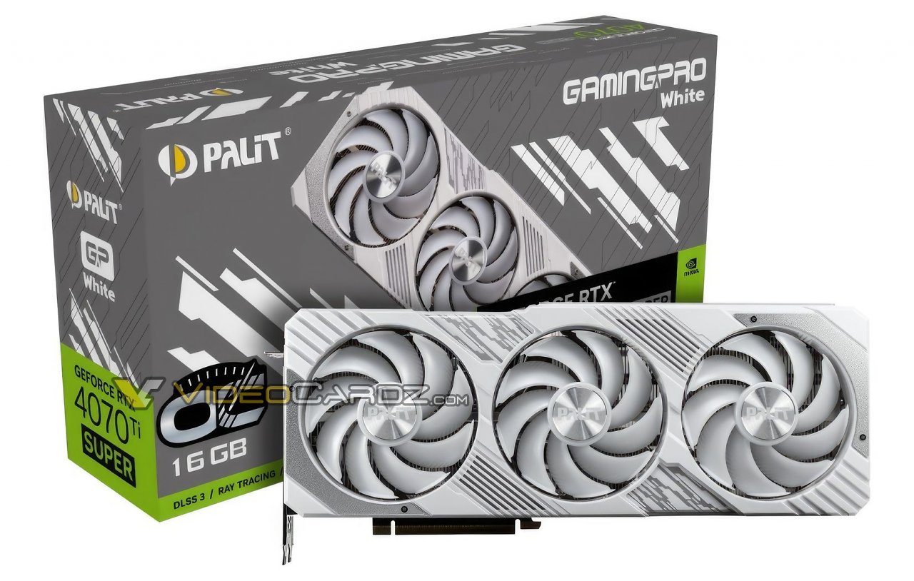 Palit Geforce RTX 4070 Ti Gaming Pro White