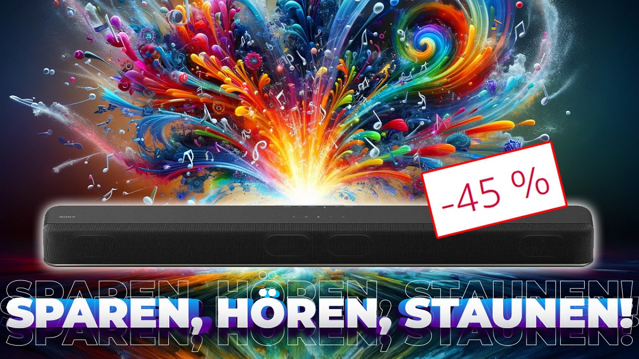 [10/01/2024] Preisfehler oder Mega-Deal? Sony 2.1 Kanal Dolby Atmos Soundbar im Preis fast halbiert!