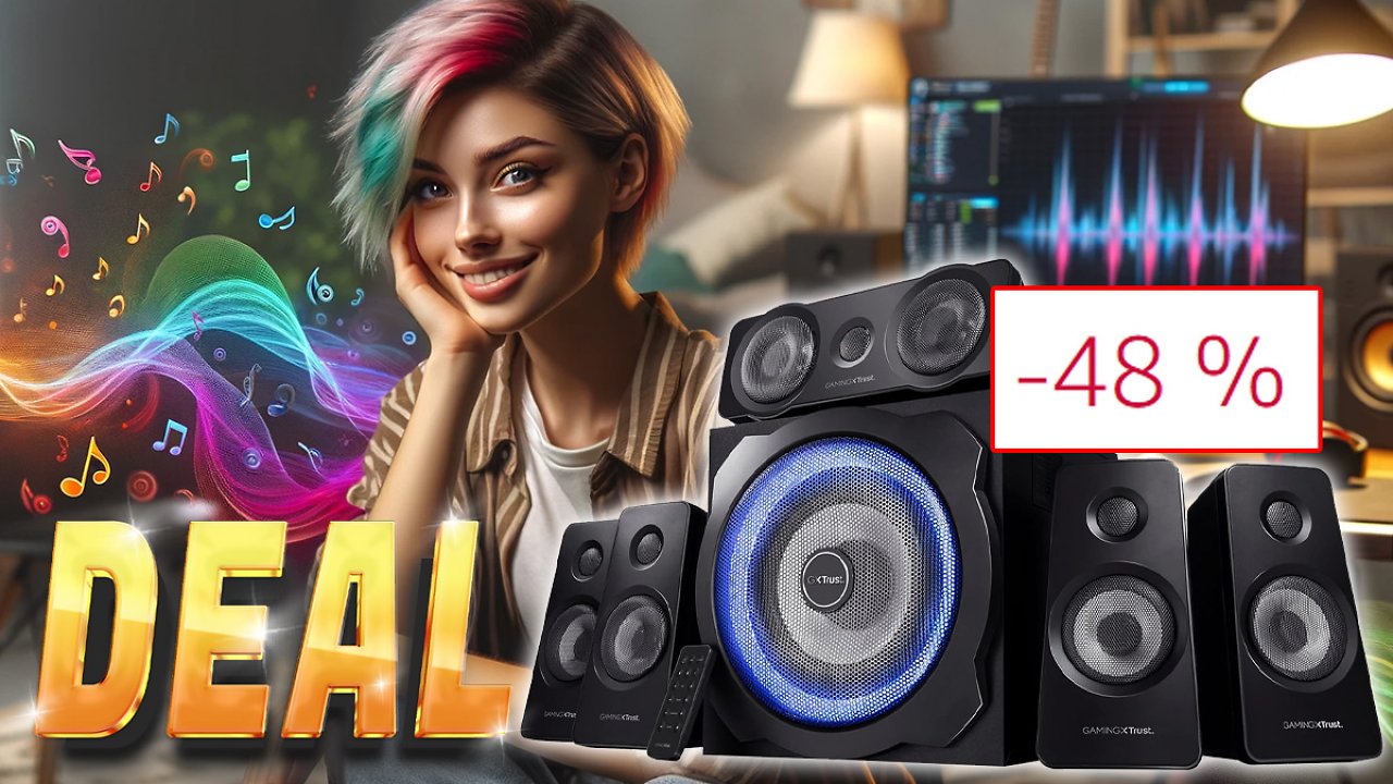 [09/01/2024] 5.1 Surround-Sound für unter 85 Euro? Dieses Traum-Angebot für Gamer machts möglich!