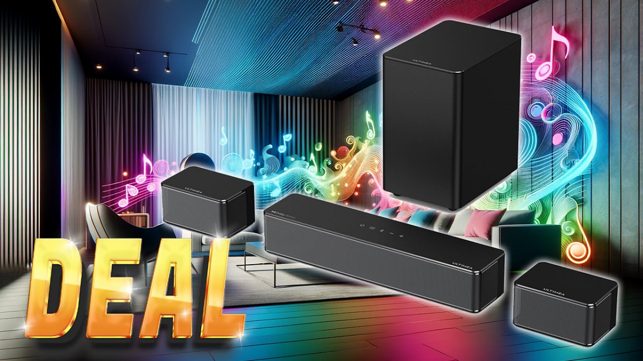 [30/01/2024] Preisfehler bei Amazon? Unter 200 Euro für Ultimea 5.1 Dolby Atmos Soundbar - Jetzt zum Tiefstpreis kaufen!