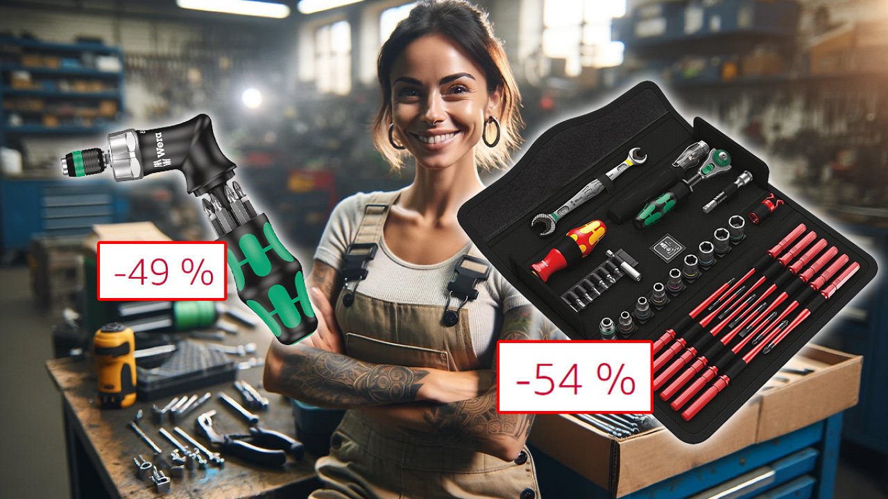 [02/01/2024] Wera-Preishammer mit 54 % Mega-Rabatt! Jetzt fast 130 Euro auf das 35-teilige Wera Kraftform Kompakt Werkzeugset sparen