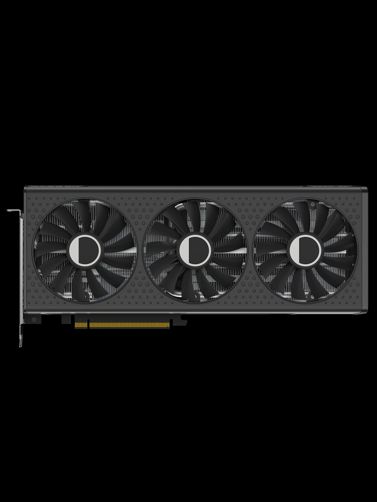 XFX SPEEDSTER QICK AMD RADEON RX 7600 XT BLACK