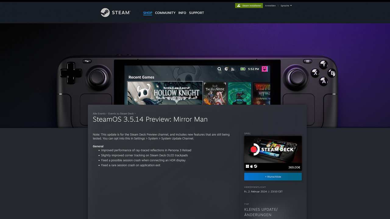 [05/02/2024] SteamOS