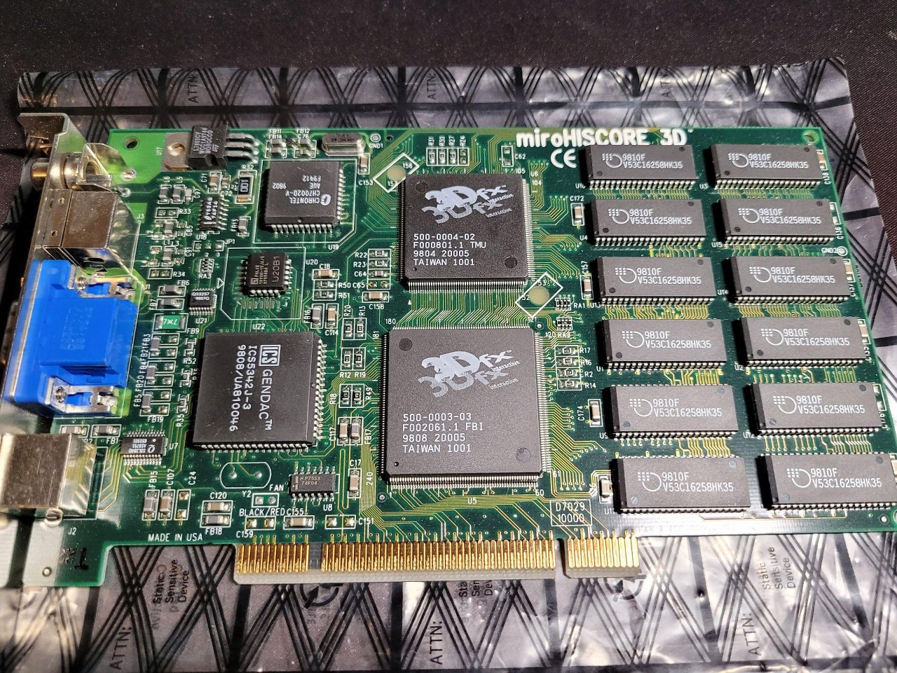 [21/02/2024] Zik7: Miro Hiscore 3D Voodoo 1 von 1997