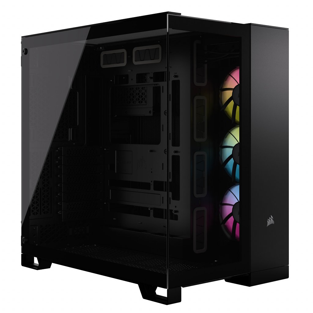 Corsair 6500X im Test: Dual-Chamber-Gehäuse im Aquarium-Look und optionaler Holzoptik (26)