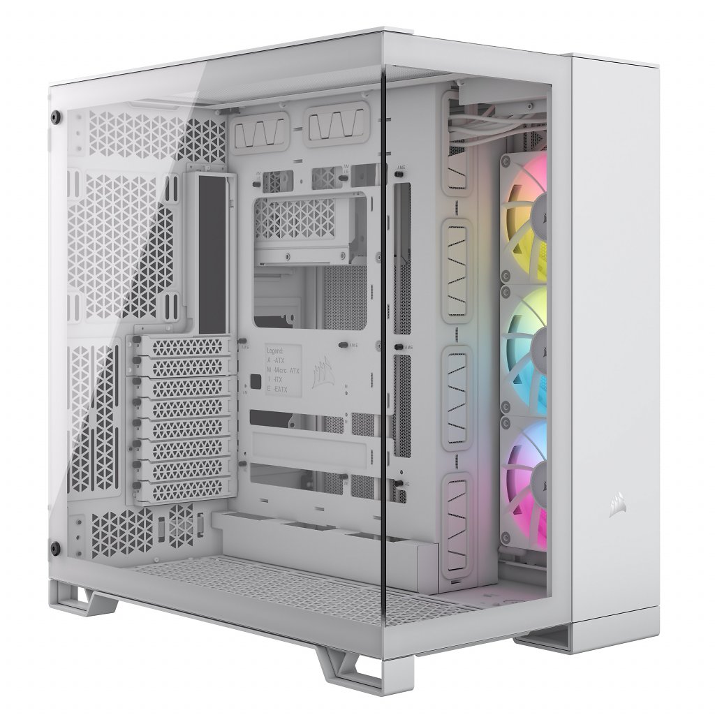 Corsair 6500X im Test: Dual-Chamber-Gehäuse im Aquarium-Look und optionaler Holzoptik (5)