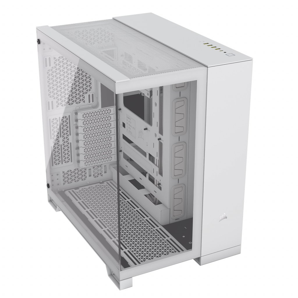 Corsair 6500X im Test: Dual-Chamber-Gehäuse im Aquarium-Look und optionaler Holzoptik (3)
