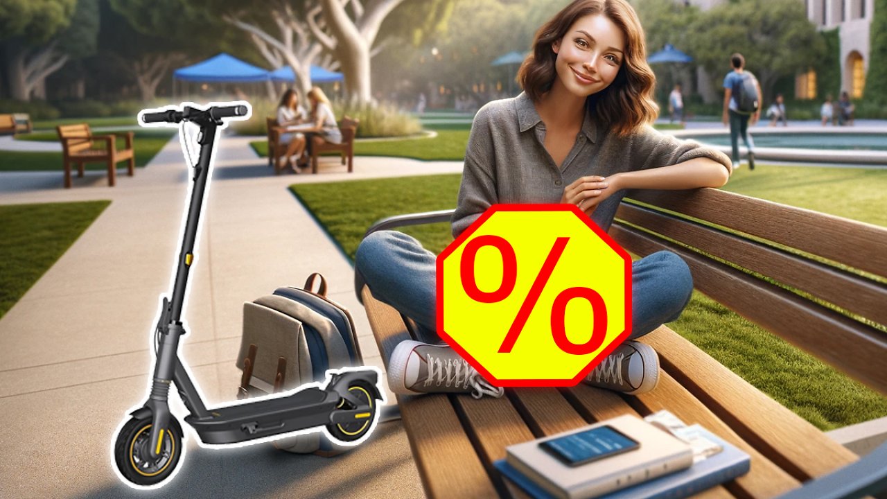 [09/02/2024] E-Scooter günstig wie nie: Segway Ninebot Max G2D nur kurz 
