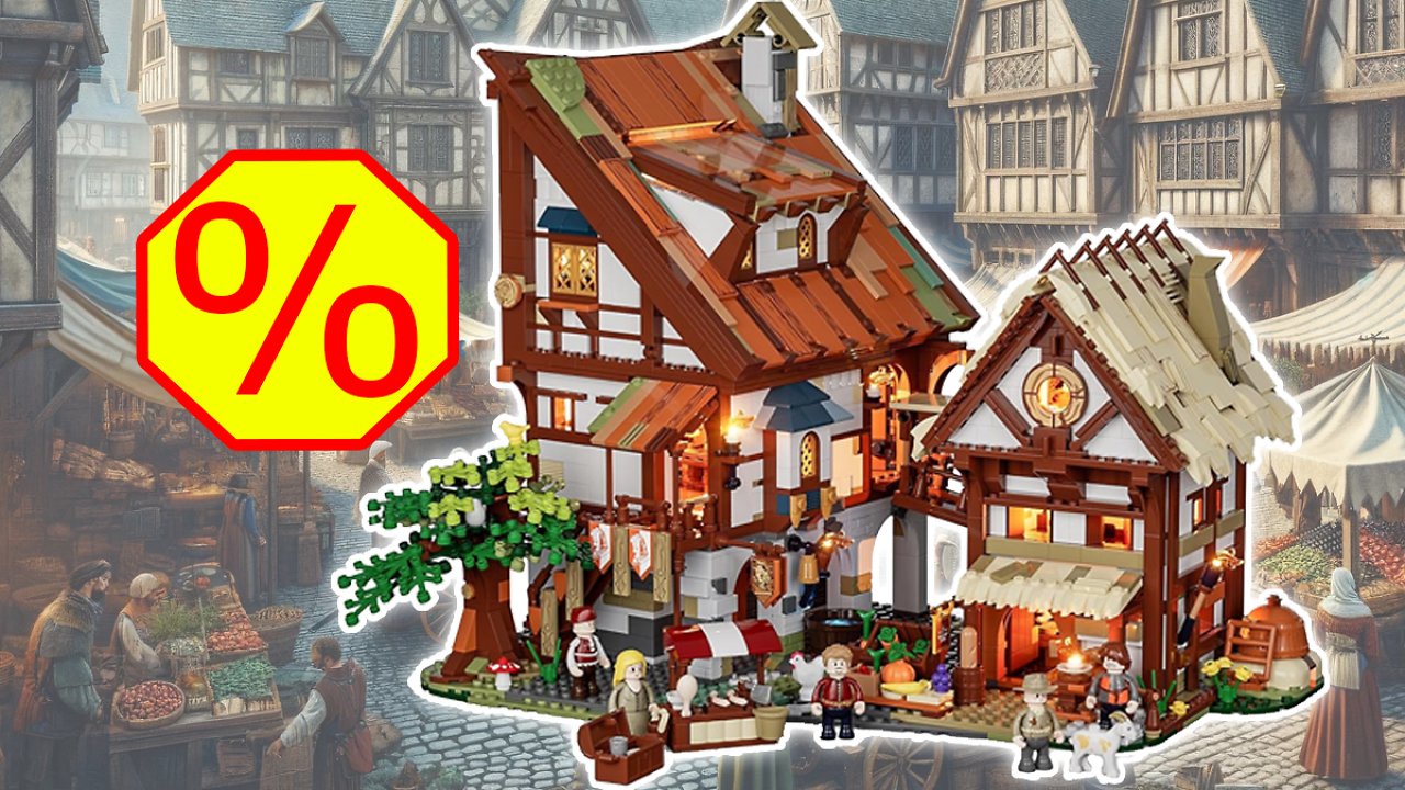 [26/02/2024] Hört, hört, dieser Preis betört: Mittelalter-Set reduziert + Gutschein (kompatibel zu Lego)