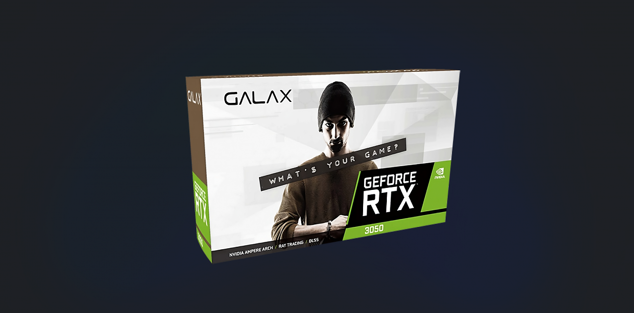 [06/02/2024] Galax Geforce RTX 3050 6GB LP White