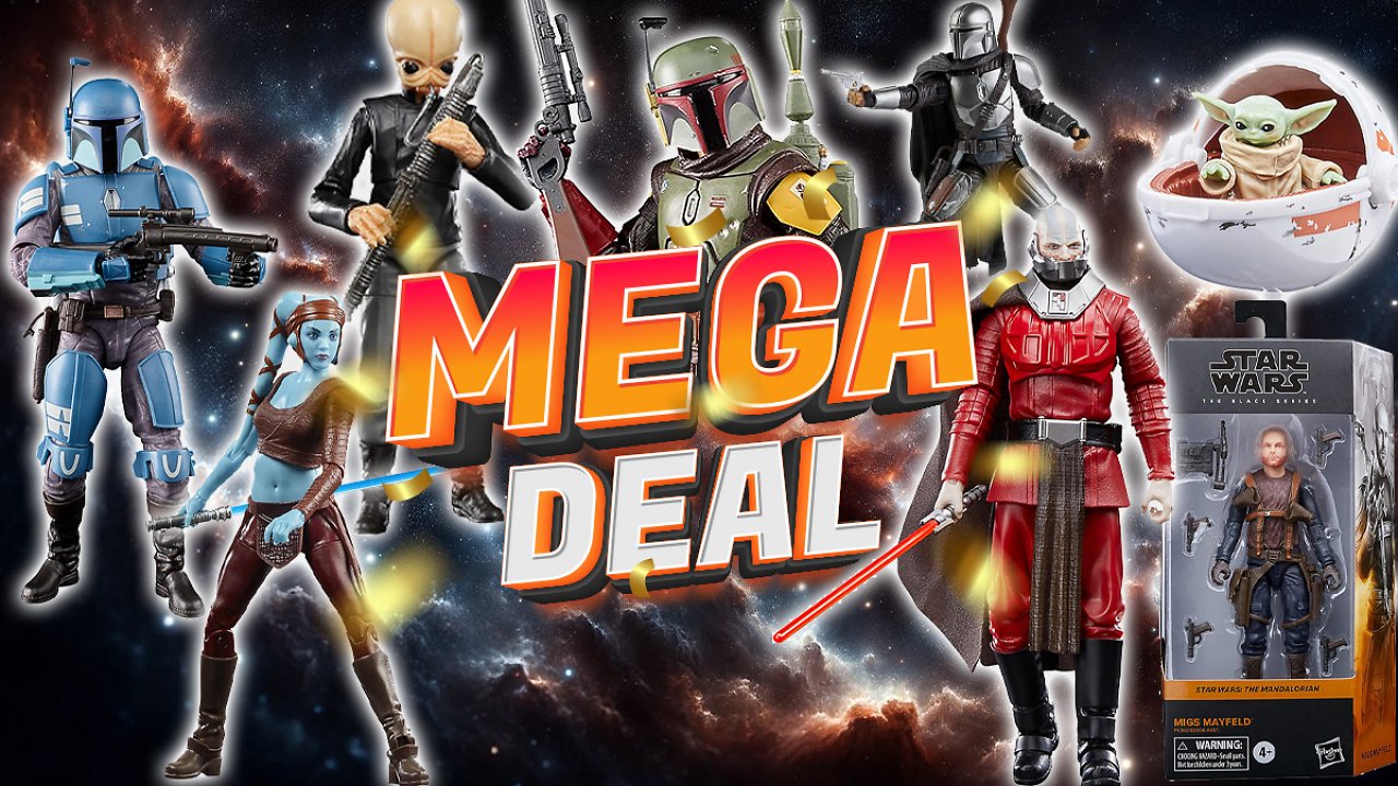 [14/02/2024] Star Wars-Fans aufgepasst! Bis zu 69 % Rabatt auf Star Wars: The Black Series Figuren von Hasbro - Preise ab 9,99 Euro!