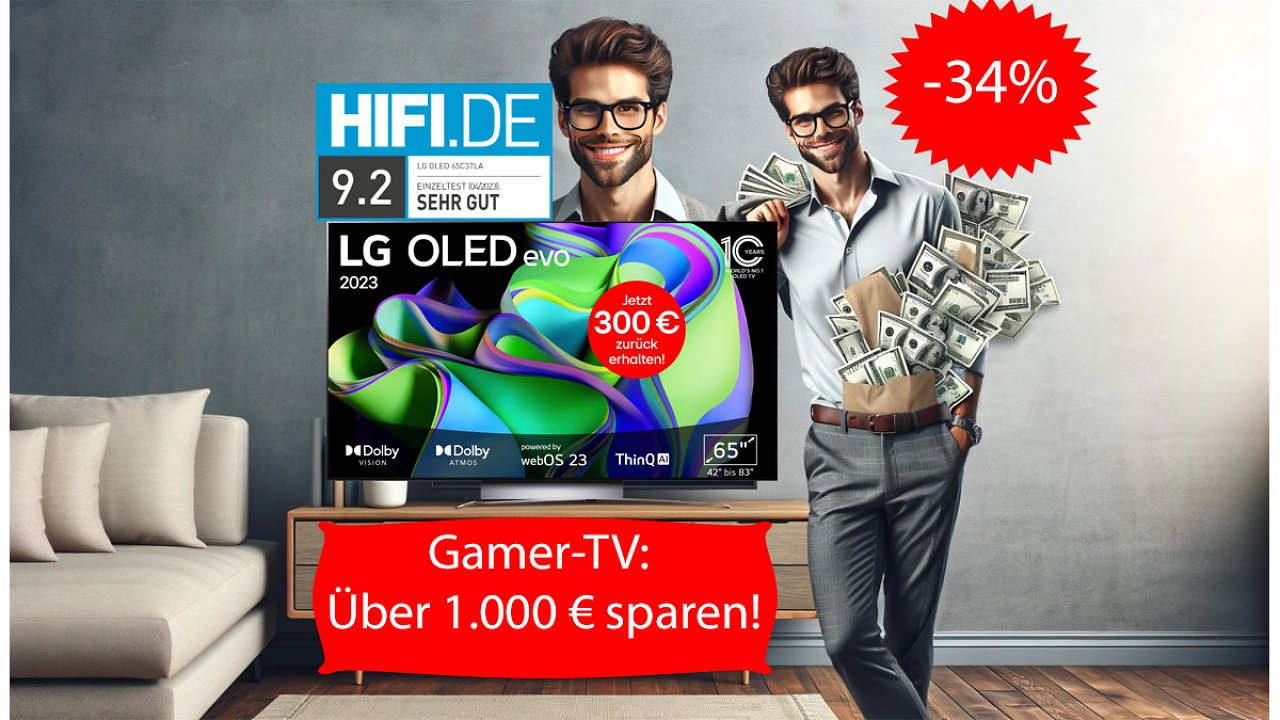 [28/02/2024] LG OLED65C3 Deal von Otto