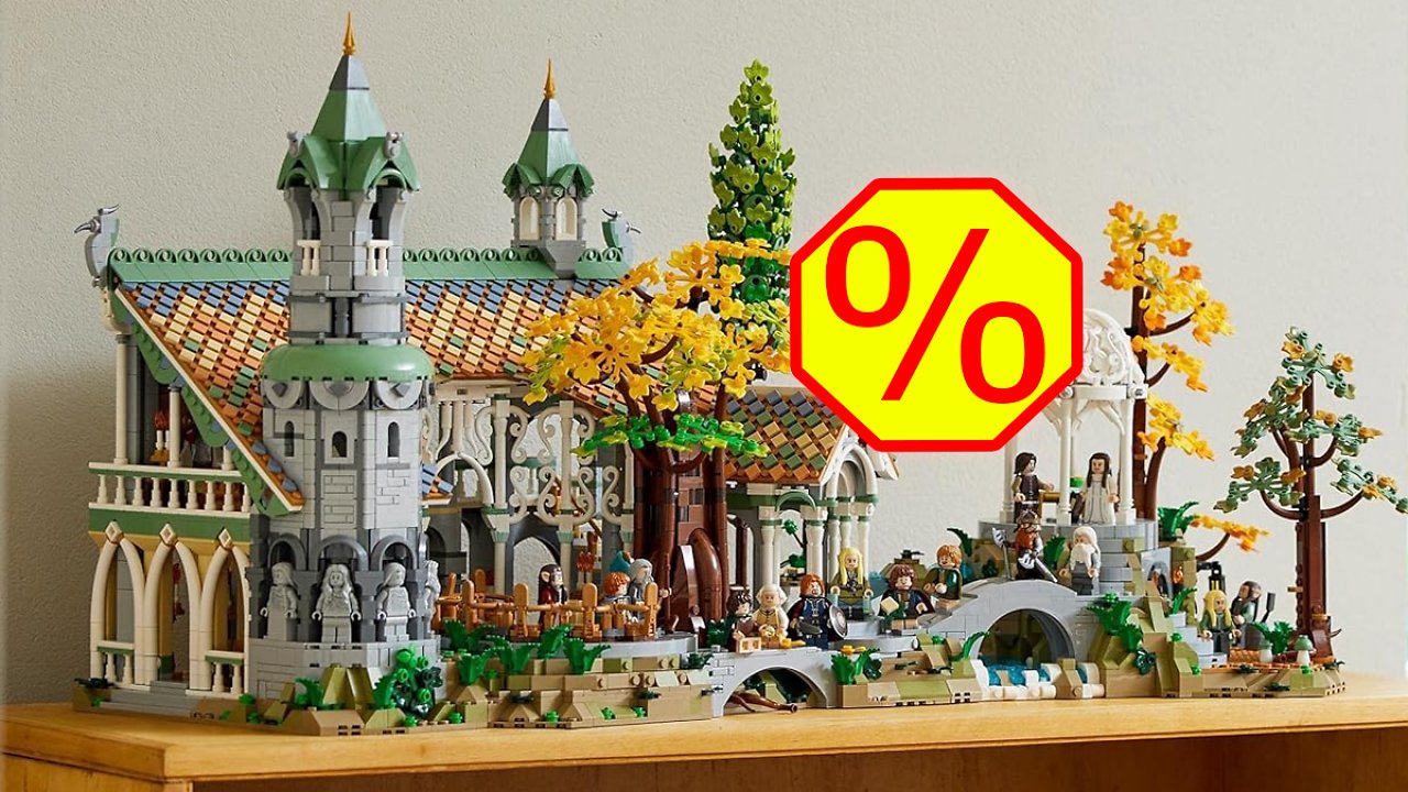 [05/02/2024] Augen auf, beim Lego-Kauf! Lego Der Herr der Ringe Bruchtal im Angebot