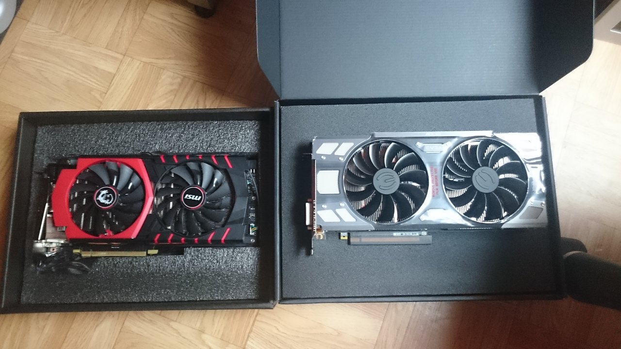 [21/02/2024] MSI GTX 980 EVGA GTX 1070 FTW