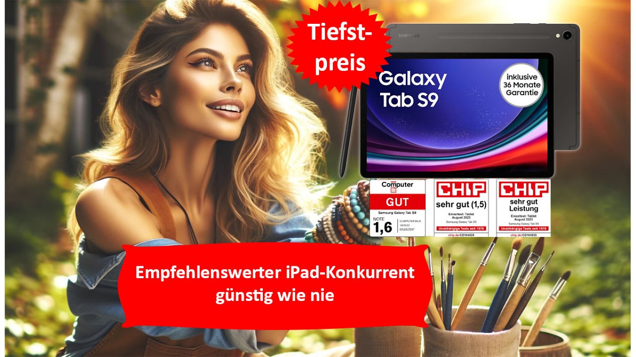 [21/02/2024] Samsung Galaxy Tab S9 Deal
