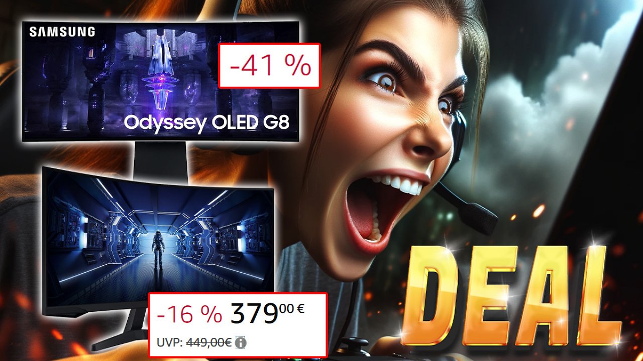 [14/02/2024] Preishammer für Gamer: Samsung Odyssey Monitore mit bis zu 600 Euro Rabatt im Angebot&nbsp;