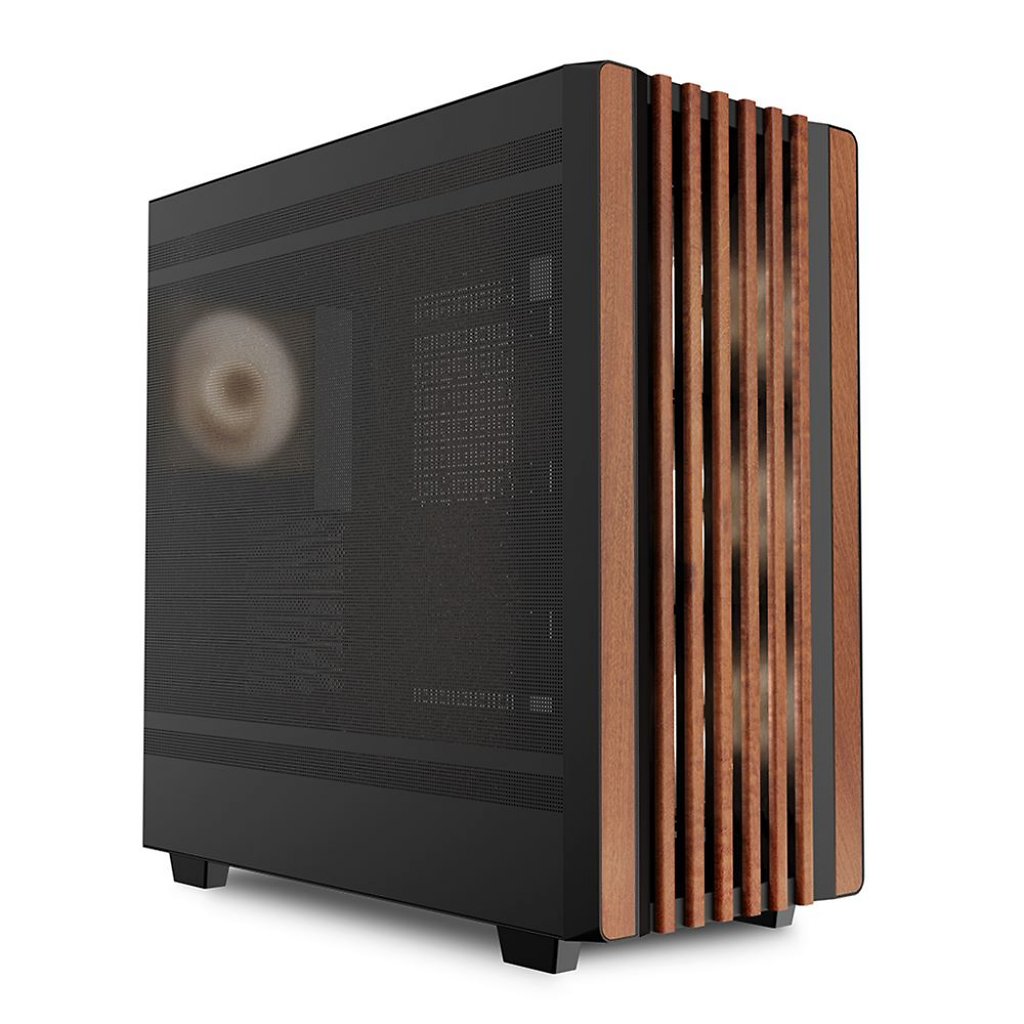 [06/02/2024] Sharkoon C70 RGB: Neuer Midi-Tower mit Holz und bis zu 11 Lüftern angekündigt (3)
