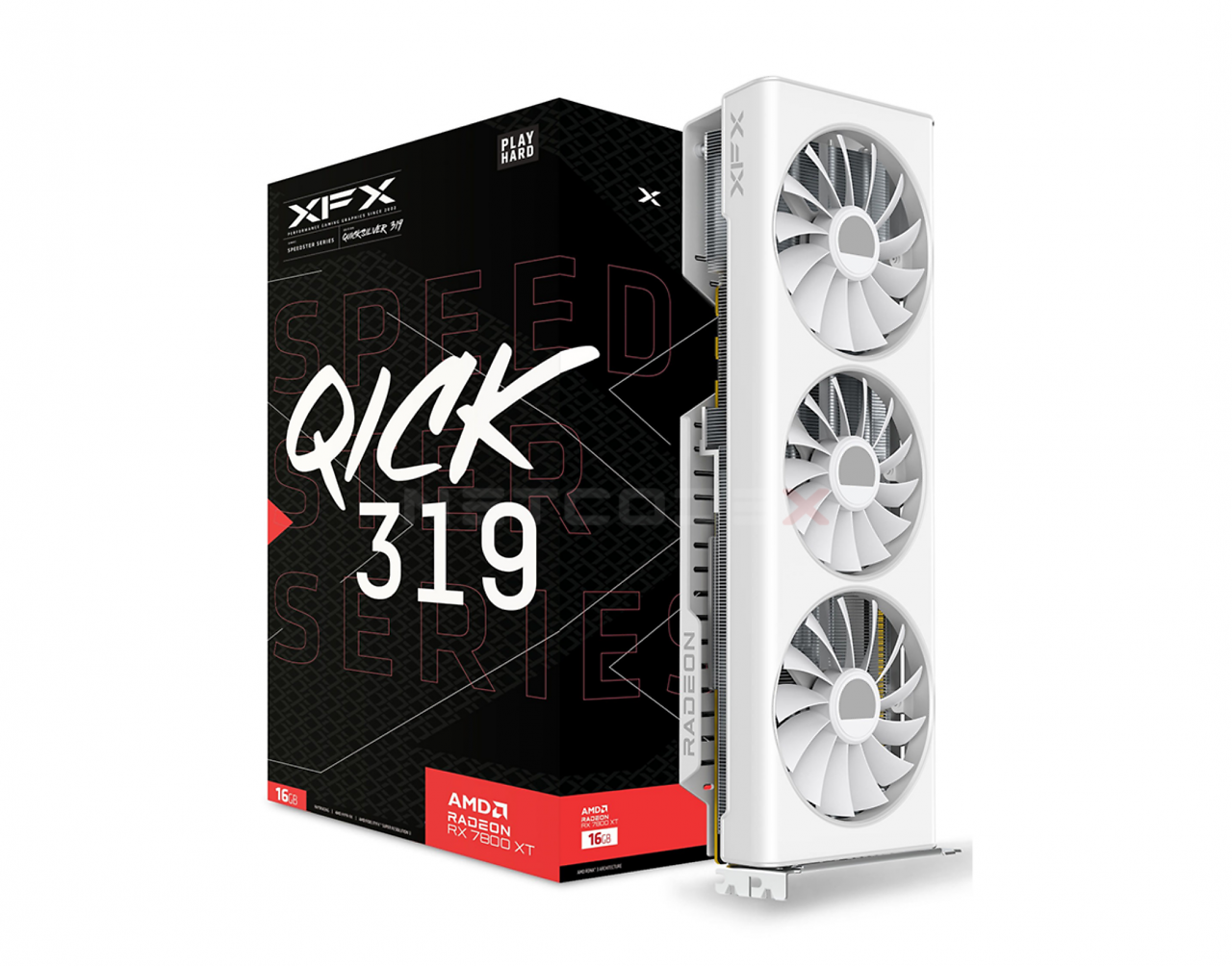 [17/02/2024] XFX Radeon RX 7800 XT Speedster QICK White Edition