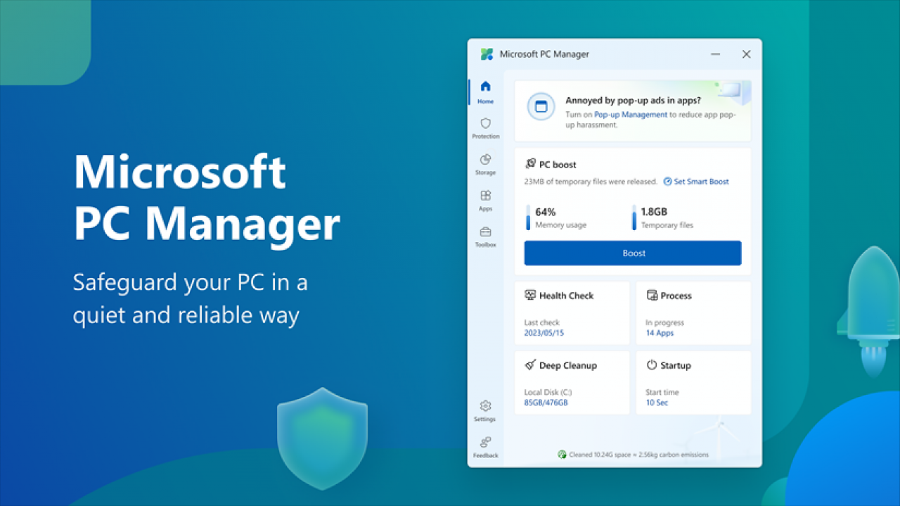 [07/02/2024] Microsoft PC Manager