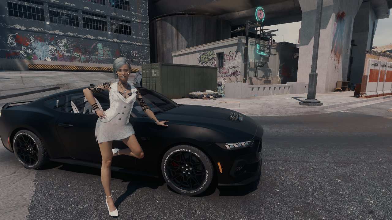 [29/02/2024] Amon: Cyberpunk 2077 mit verschiedenen Mods (unter anderem NovaLUT + NCLM + GITS Fuji ENV) (3)