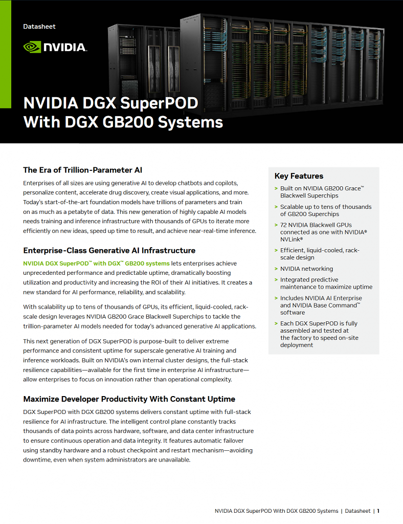 [19/03/2024] Datasheet