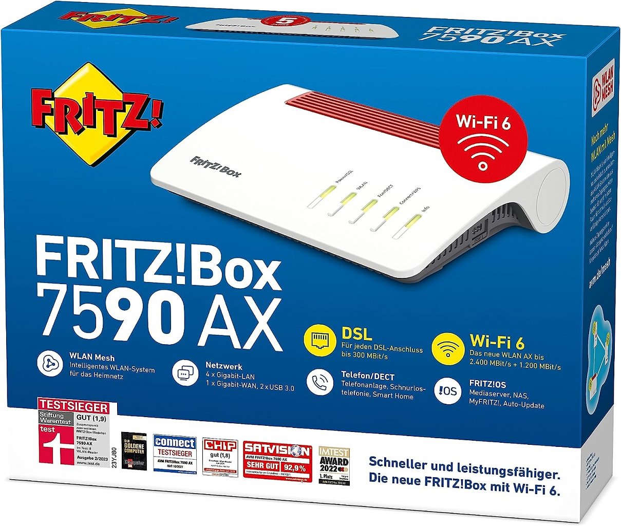 [05/03/2024] AVM FritzBox 7590 AX Auszeichnungen