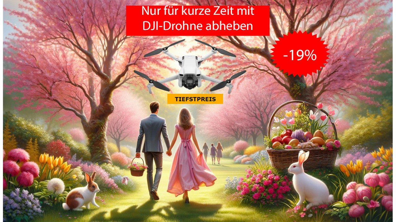 [25/03/2024] Drohne DJI Mini 3 Deal&nbsp;