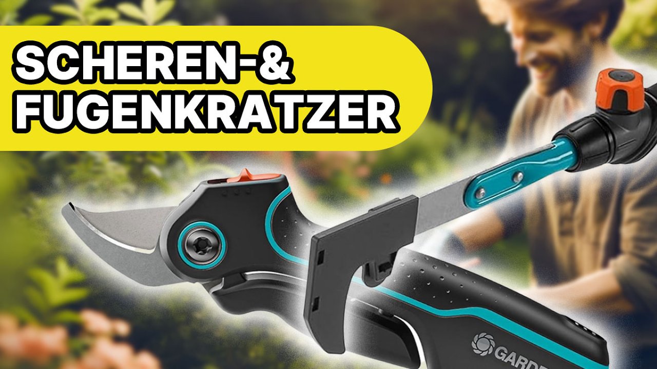 [27/03/2024] Must-Have für den Garten: Beliebte elektrische Gartenschere ist dank 27 % Rabatt ein echter Schnapper - die akkubetriebene Gardena AssistCut gibt's zum Tiefstpreis