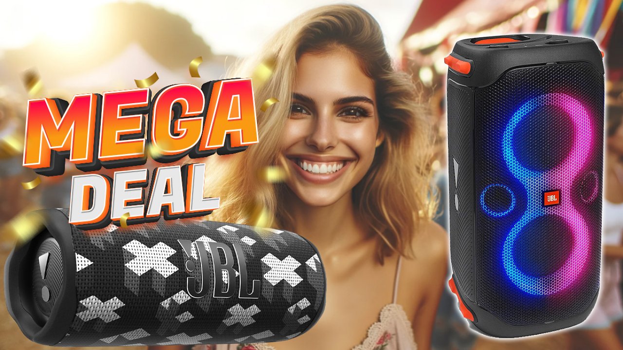 [19/03/2024] Lautstärke rauf, Preis runter! Wasserdichter JBL Bluetooth-Lautsprecher im Amazon-Osterangebot - Party-Boxen ebenfalls günstiger!