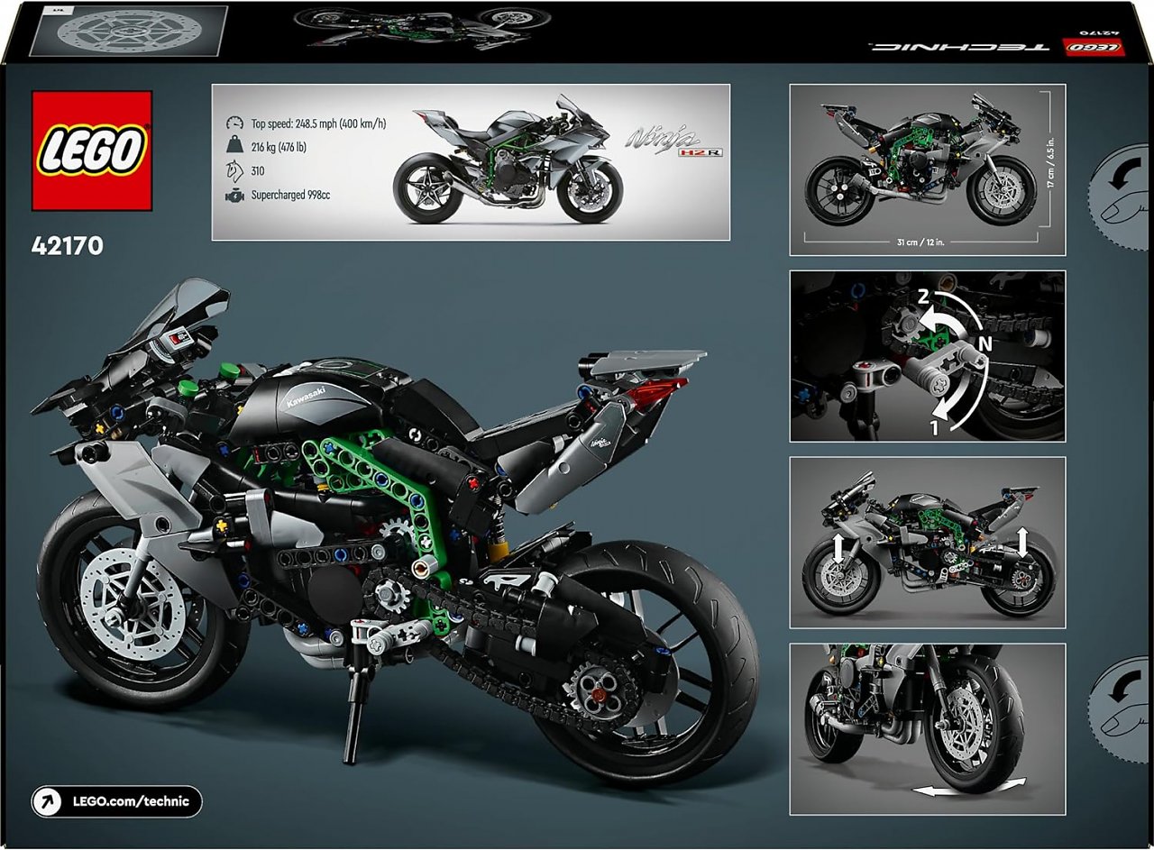 [27/03/2024] Kawasaki Ninja H2R Motorrad erreicht mehr als 400 km/h