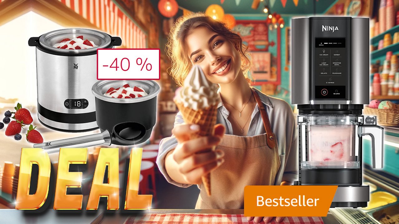 [26/03/2024] Konkurrenz für Ninja CREAMi? Nur 60 Euro für diese Eismaschine von WMF im Angebot auf Amazon