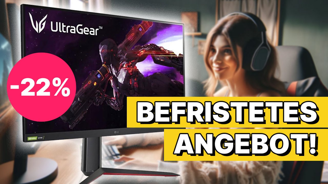 [06/03/2024] Amazon in Spendierlaune: LG Gaming-Monitor mit 31,5 Zoll, QHD & 165 Hz statt 499 € nur 389 €