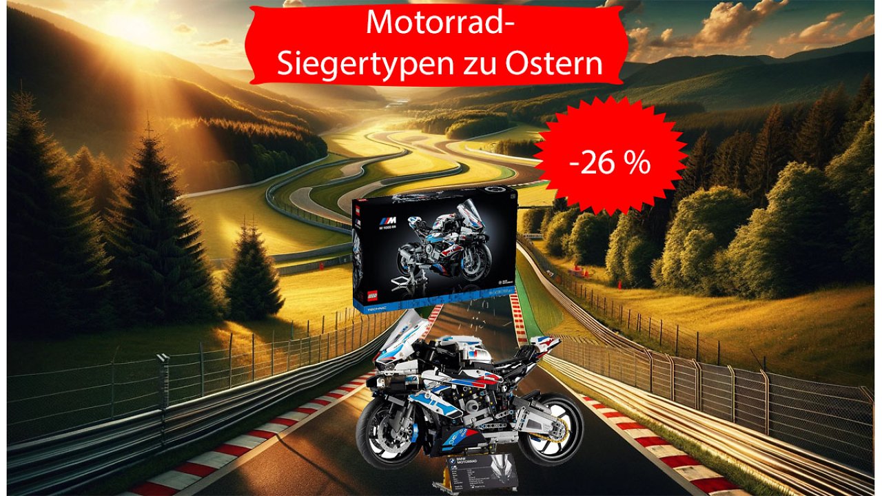 [27/03/2024] Lego BMW M1000 RR Motorrad Deal zu Ostern