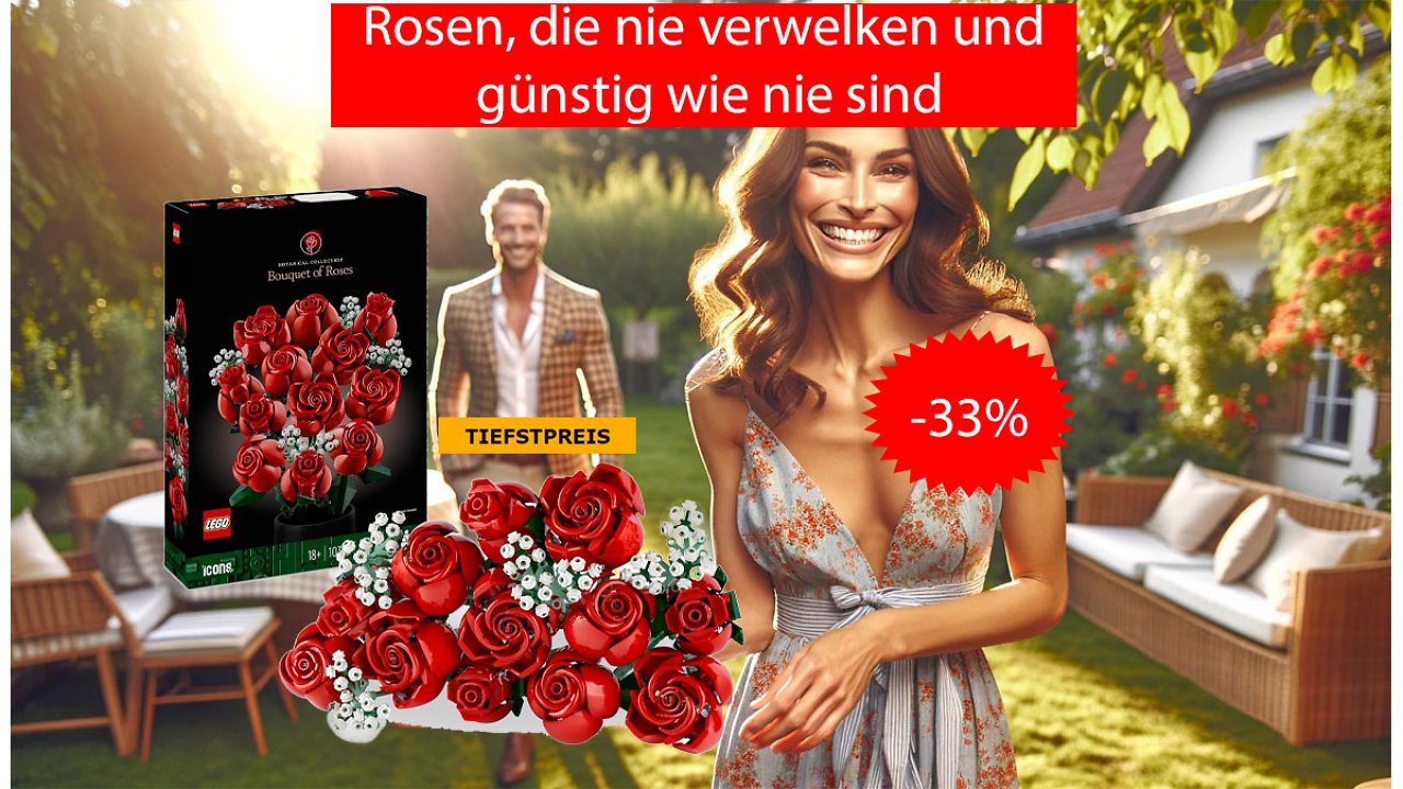 [25/03/2024] Lego Blumenstrauß Deal 2024