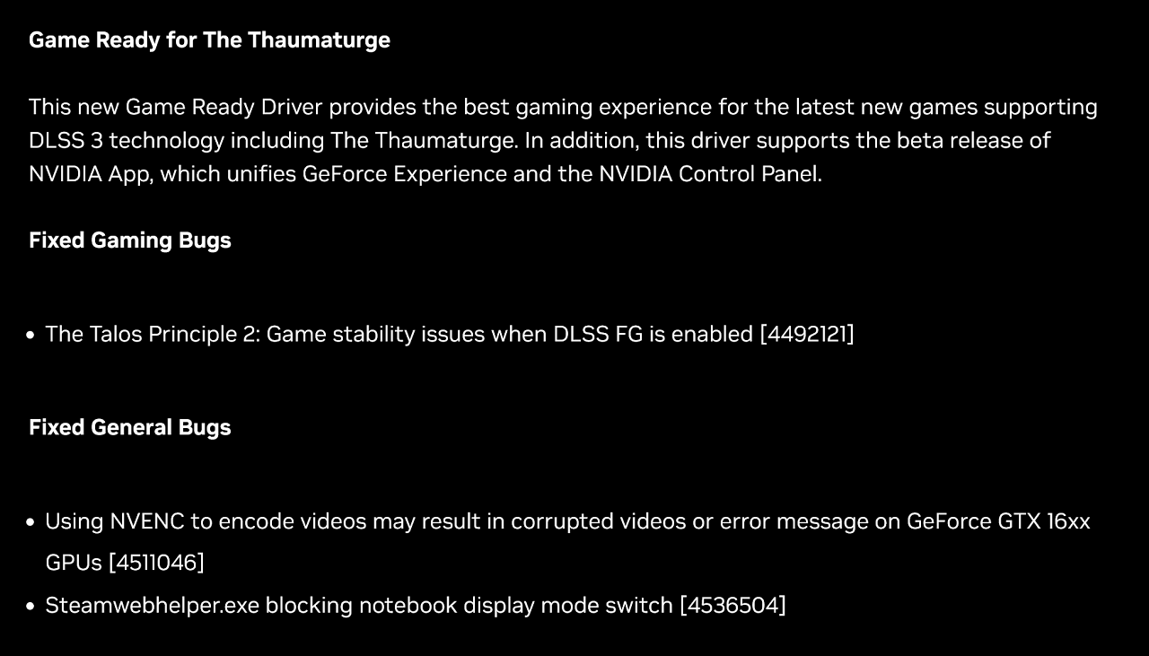 [05/03/2024] Release Notes