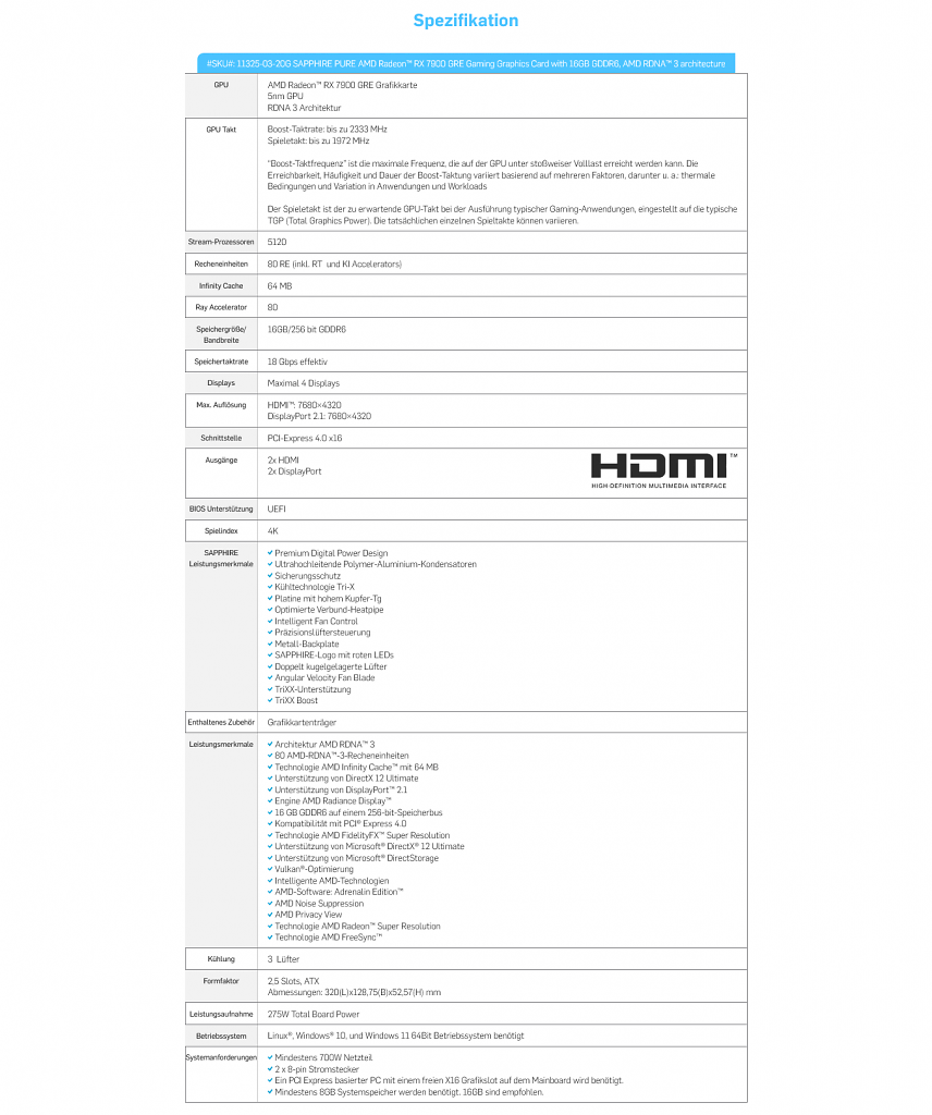 [23/03/2024] Specs