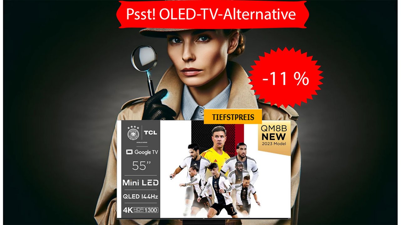 [27/03/2024] TCL 55 MQ8B Mini-LED-TV Deal