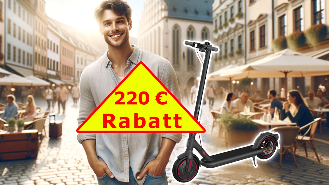 [01/03/2024] Xiaomi Electric Scooter 4 Pro wird verschleudert: E-Scooter günstig wie nie bei Media Markt
