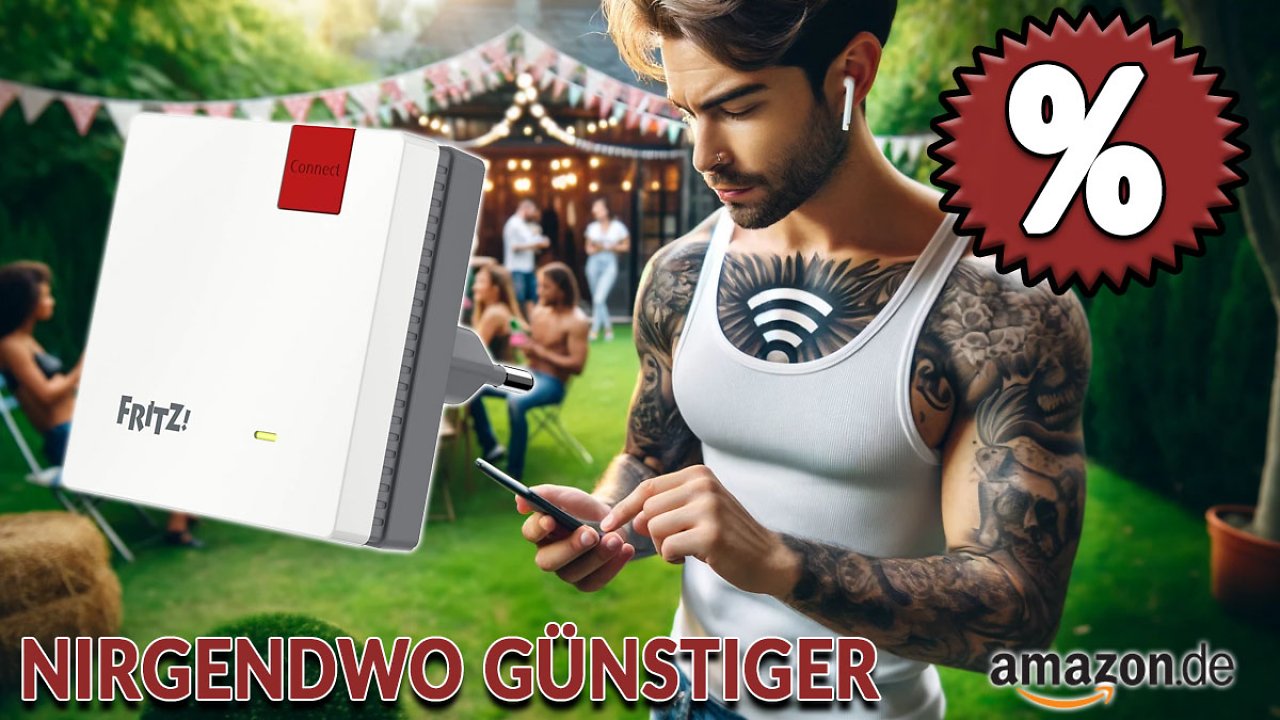 [21/04/2024] Händler im Preiskampf: AVM FRITZ!Repeater 600 fällt bei 3 Shops auf besten Vergleichspreis - WLAN-Repeater für Fritzbox und Co.